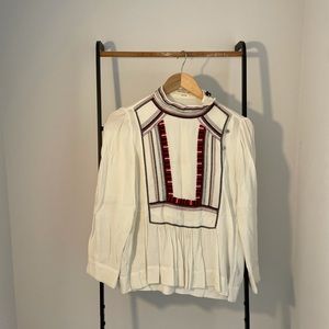 Isabel marant Etoile embroidery top